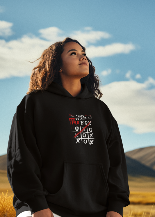 "Think Outside the Box" Hoodie – Challenge the Norm